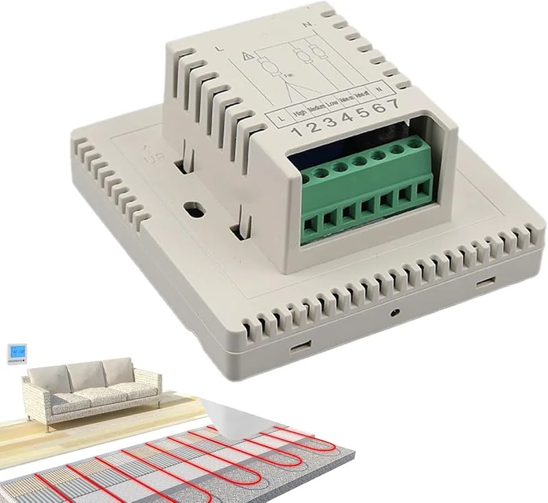 Termostato para casa, Controlador de Temperatura de calefacción de Suelo — Aquecimento