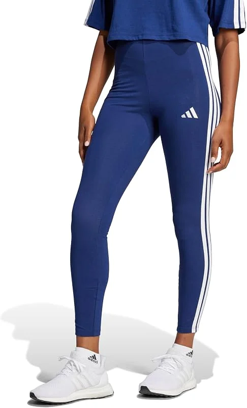 adidas Women's Mallas Essentials Cotton 3 Bandas — Roupa aquecida
