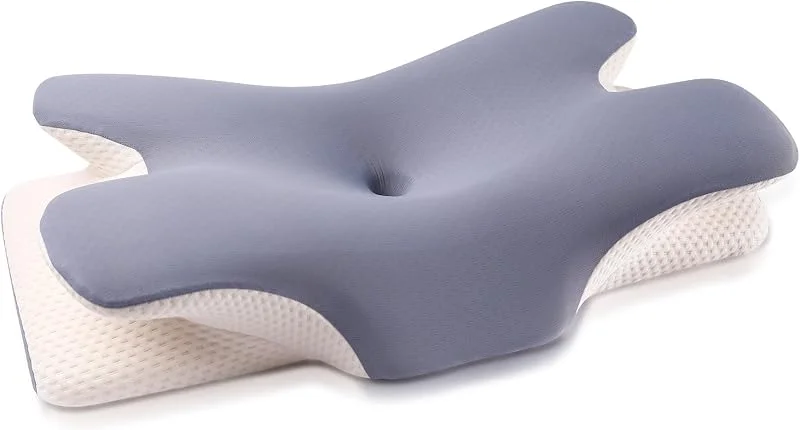 MULISOFT Almofada Cervicale 2 em 1 almofada ergonómica espuma viscoelástico — Roupa aquecida