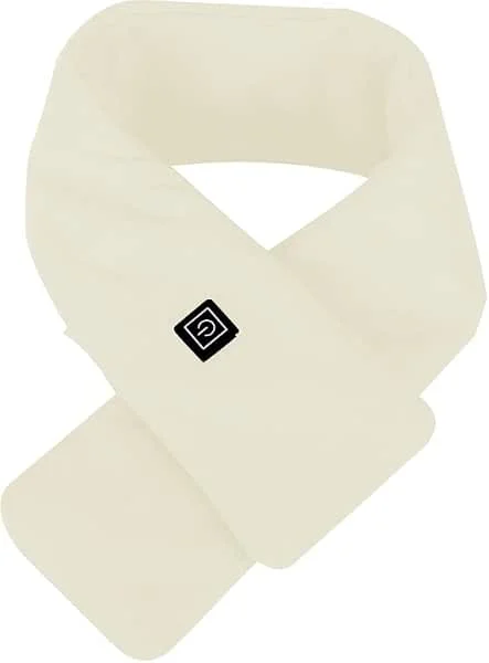 Cachecol térmico, cachecol térmico elétrico de inverno, cachecol de aquecimento de carregamento USB com 3 níveis de aquecimento, almofada térmica para o pescoço para aliviar a dor, lenço térmico — Roupa aquecida