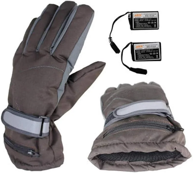CHEWYNP Luvas aquecidas para homens e mulheres, luvas aquecidas de inverno, luvas impermeáveis com bateria recarregável para caminhadas, motociclos, corridas, equitação, ciclismo — Cozinha e lar