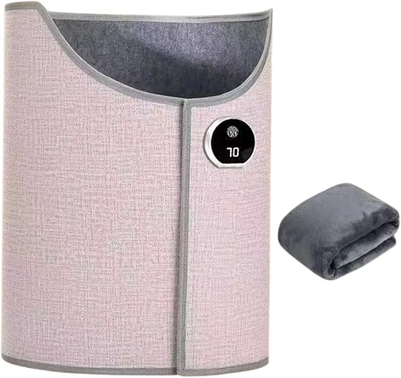 Polaina plegable, calentadores de pies debajo del escritorio, Pared calentada para pies de 360 grados, Calefacción portátil de seguridad personal para edades, amigos y — Aquecimento