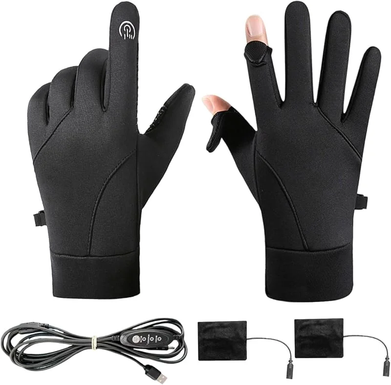 Guantes calefactables de exterior Manoplas térmicas calefactables con carga — Cozinha e lar