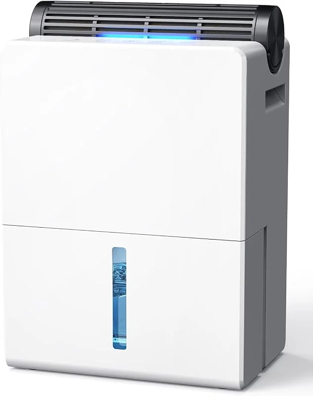 Deshumidificador 2700 ml, desumidificadores de humidade, potente e silencioso, 800 ml, dia, ideal para quartos de até 20 m², modo noturno, temporizador, descongelação automática