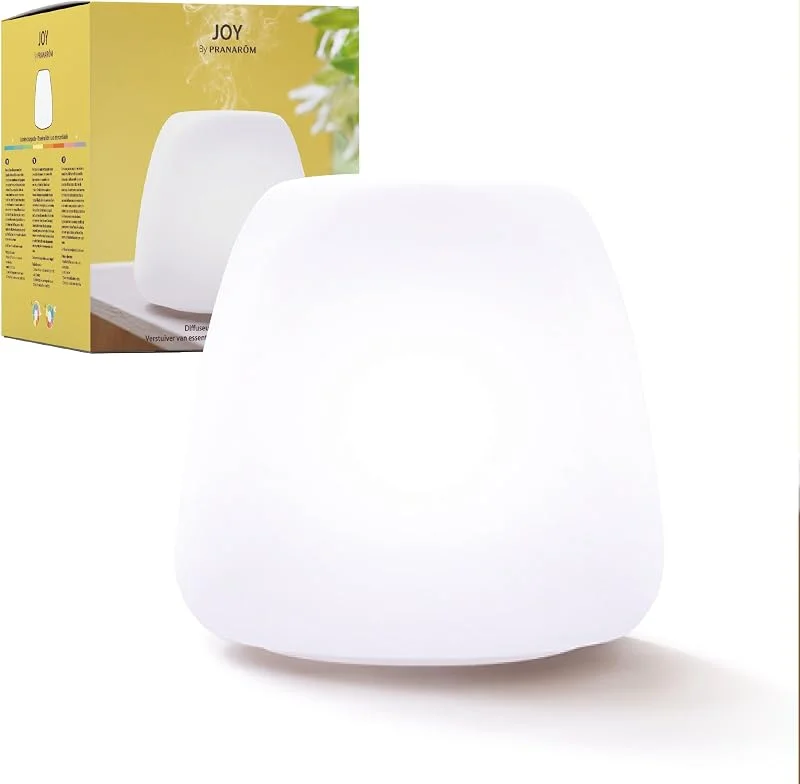 Pranarôm difusor ultra-sónico Joy vidro branco grande — Humidificador