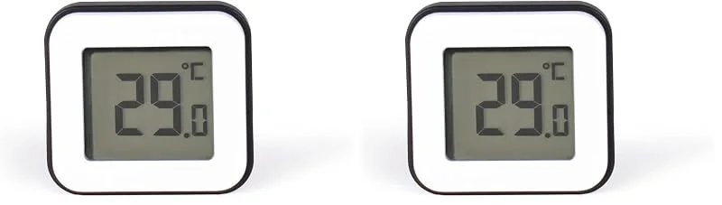 SCS Sentinel - HCN0075 - Termómetro digital - Higrómetro interior - Instrumento meteorológico - Digitormo Magnet - preto (pacote de 2) — Humidificador