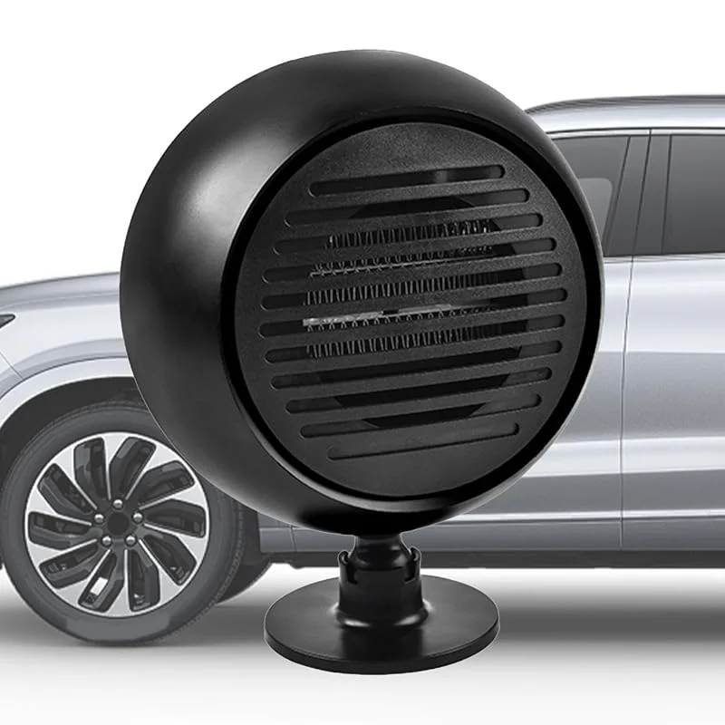 Aquecedor portátil para carro, desembaciador para para-brisas, rotação de 360 graus, aquecimento e arrefecimento rápido, desembaciador de janelas, aquecedor de substituição para carro