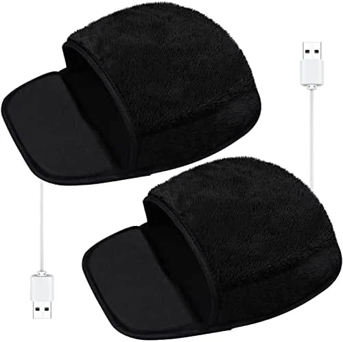 Almofada de rato aquecida, almofada de rato aquecida USB, tapete de rato aquecido, removível, para computador portátil de escritório para homens e mulheres — Aquecimento