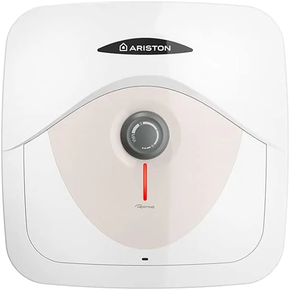 Ariston Dune RS – Calentador eléctrico de 10 litros, 36 x 30 x 36 cm, hervidor eléctrico con pantalla LED para control de temperatura, instalación en Italia, bajo fregadero, beige, 220 V, clase — Aquecimento