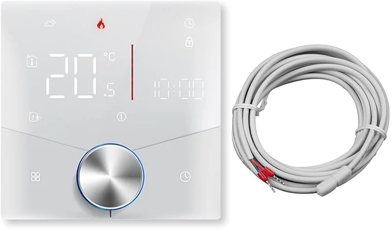 Termostato de Calefacción por Suelo Radiante, Controlador de Temperatura, WiFi, Tuya GB, Termostato de Calefacción Eléctrica, Interruptor de Ahorro de Energía B — Aquecimento