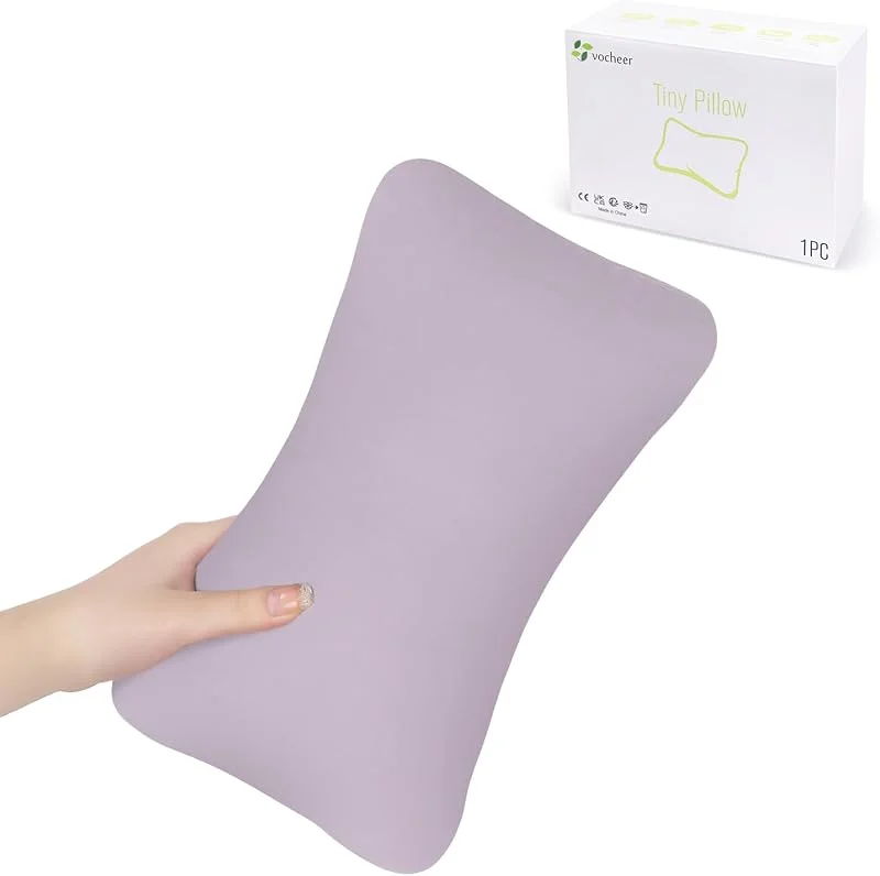 vocheer Almofadas pequenas para dormir, mini almofada de 11 x 7 polegadas para viagens, almofada pequena para pescoço, lombar, joelho, boneca, animais de estimação, almofadas pequenas de algodão para — Aquecimento