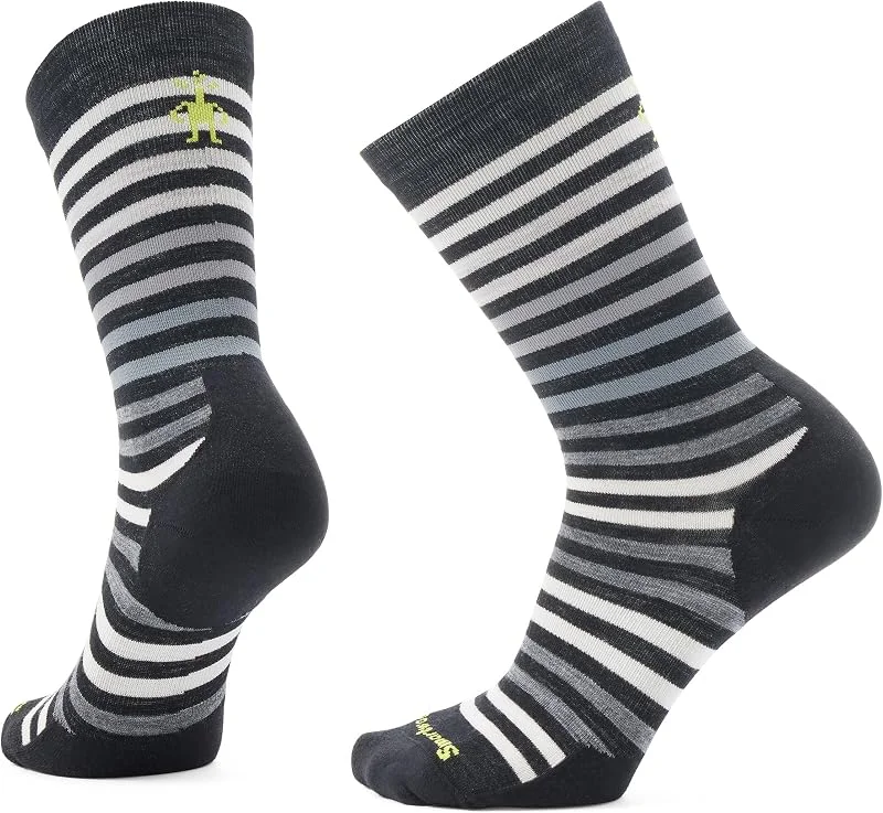 Smartwool Everyday Spruce Street Crew Meias unissexo adulto (embalagem de 1) — Roupa aquecida