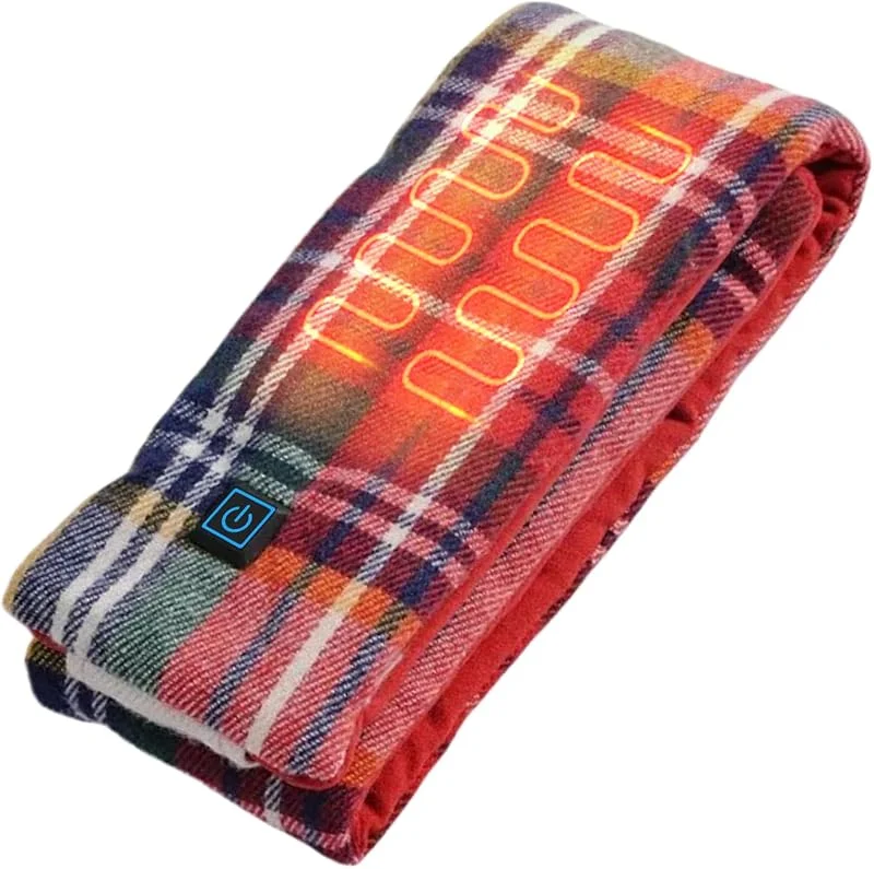 Bufanda Con Calefacción Para Hombres Calentador de Cuello Lavable con — Roupa aquecida