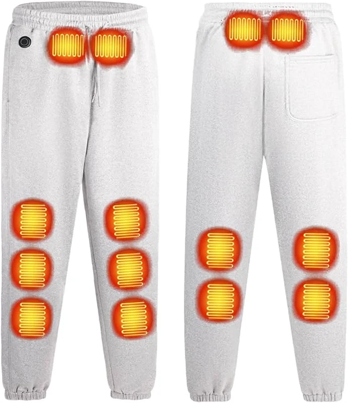 Generisch Pantalones calefactables para hombre para actividades al aire libre de invierno con innovadora tecnología de calefacción, agradables en la vida cotidiana — Roupa aquecida