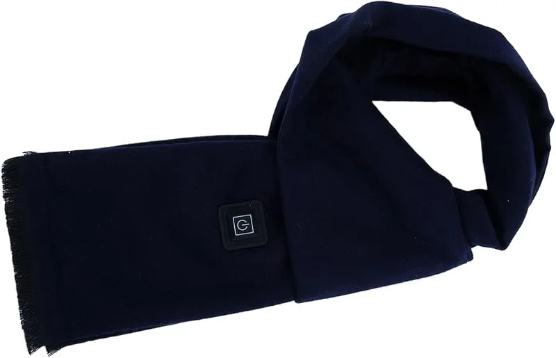 Bufanda térmica recargable, calentador de cuello portátil con 3 ajustes de temperatura, calor en clima frío para mujeres, hombres y madres, bufanda alimentada por batería USB para invierno, hogar — Roupa aquecida