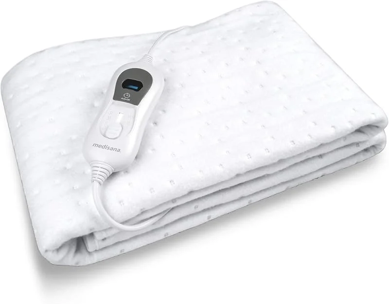medisana HU 665 Aquecimento debaixo da cama, 150 x 80 cm, desconexão automática, proteção contra superaquecimento, 3 configurações de temperatura, lavável adequado para todos os colchões padrão