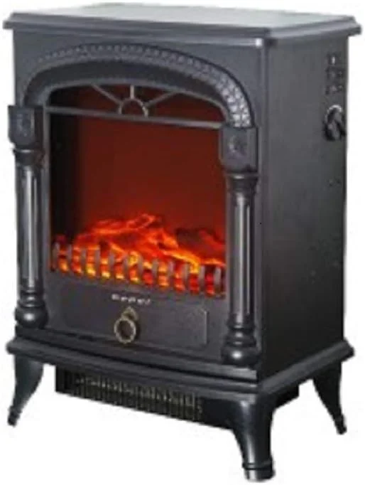 BEPER Lareira Elétrica RI.504 Cor Preto, 1950 w — Cozinha e lar