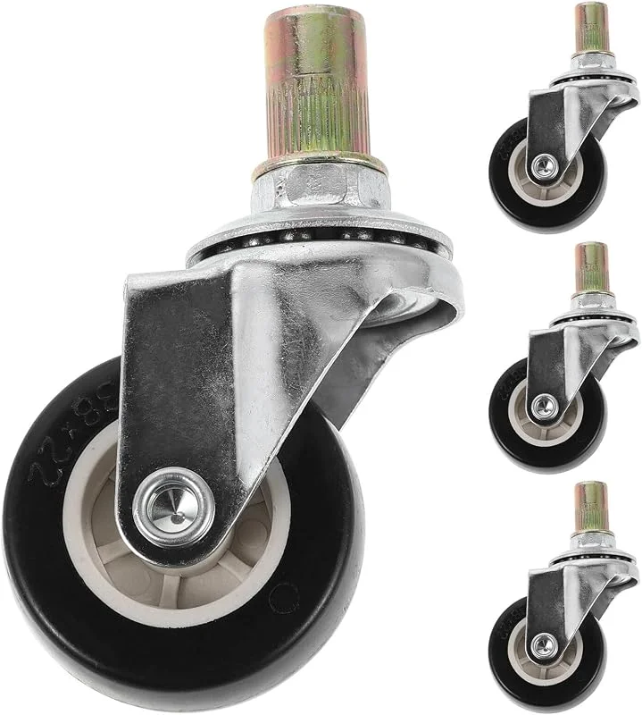 PRETYZOOM Soporte 4 Ruedas Giratorias de Alta Resistencia para Calentador Eléctrico, Accesorio de Repuesto para Radiador de Aceite, Movilidad Silenciosa y Estable para Hogar — Aquecimento