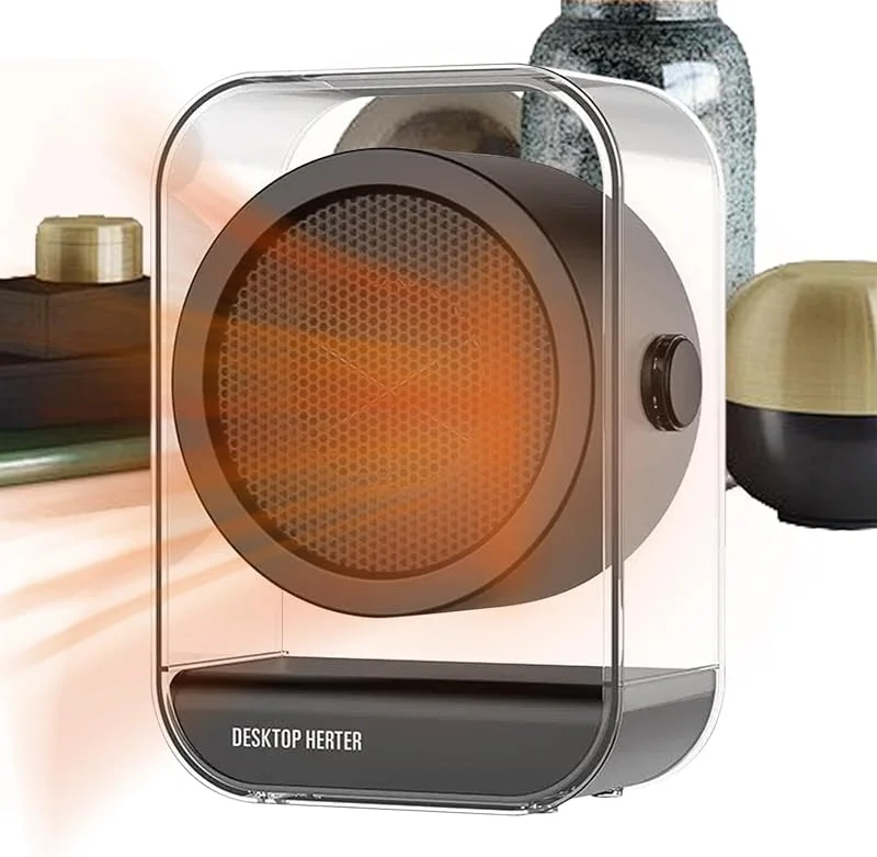 Aquecedor portátil para escritório, rápido aquecimento elétrico portátil para casa - aquecedor para escritório e secretária, para quarto casa garagem auto-caravana campismo casa