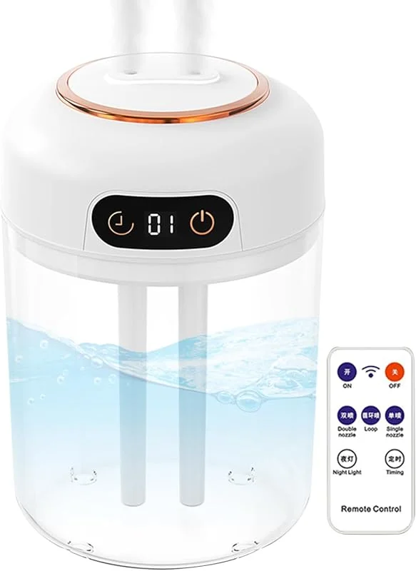 Humidificador de Doble Nebulización con Mando Remoto Humidificador