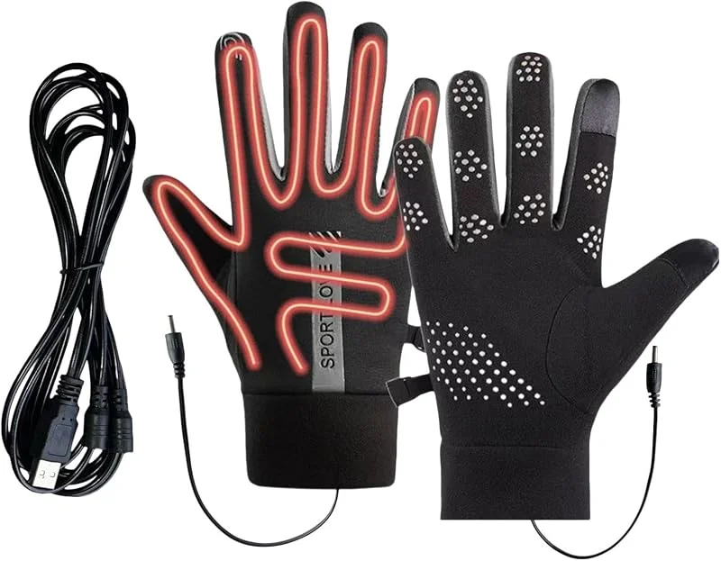 Guantes Calefactados Para Mujeres Calentador Térmico Eléctrico Por USB — Cozinha e lar