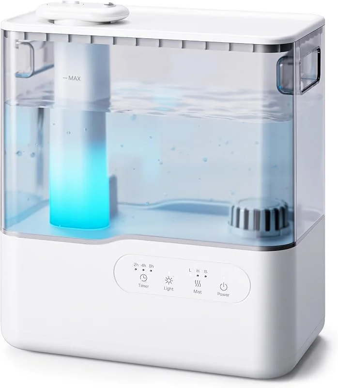 AROEVE 5L Humidificador de Aire Niebla Fría para Hogar Luz Ambiental
