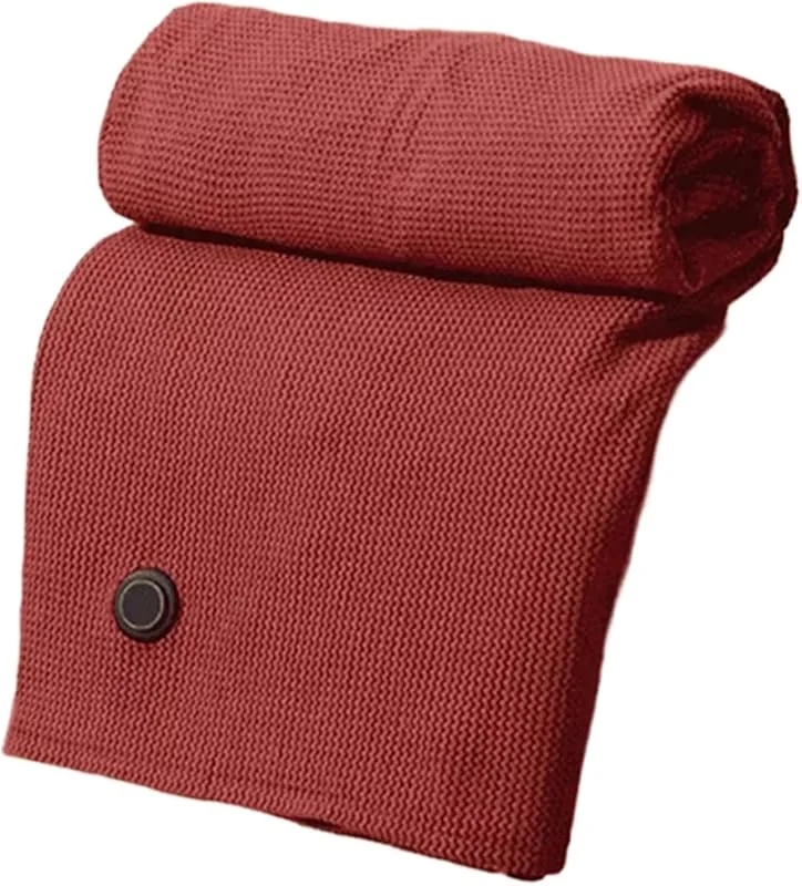 Teksome Cobertor térmico para mulher, manta térmica elétrica - manta térmica de 59, 06 x 27, 56 polegadas, manta aquecida alimentado por USB, manta de poncho elétrica portátil com 3 — Aquecimento