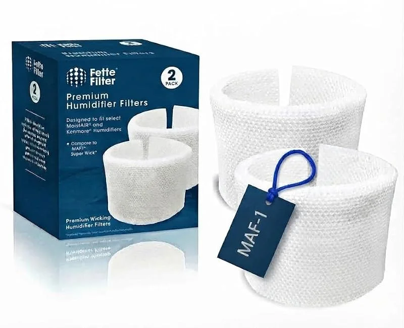 Fette Filter - Filtro humidificador de humidade compatível com MAF1. Pacote de 2 unidades.