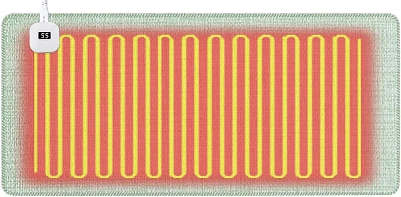 Alfombrilla De Ratón Alfombrilla Térmica Eléctrica para Teclado de Juegos — Aquecimento