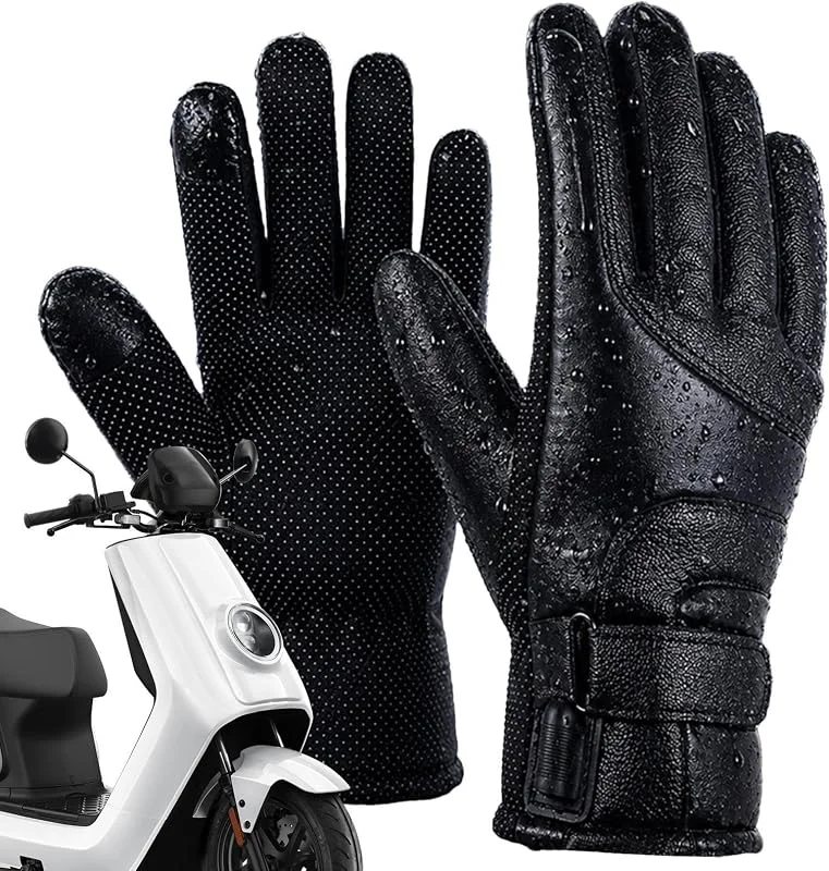 Guantes calefactables para hombre – Pantalla táctil USB 3 niveles de calor — Roupa aquecida