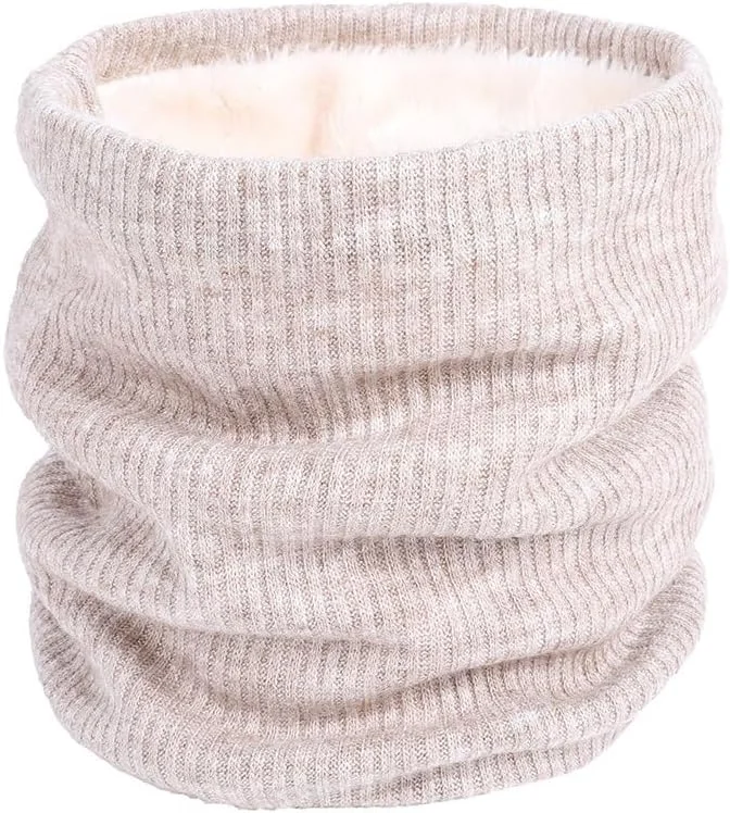 Falafoty Bufanda tubular para hombre, esquí de invierno, calentador de cuello para hombre, bufanda para la cara, bufanda de forro polar, bufanda gruesa para cuello, resistente al viento, para esquí — Roupa aquecida