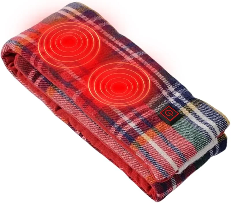 Bufanda Con Calefacción Para Hombres Calentador De Cuello Con Tema Navideño — Roupa aquecida