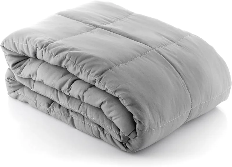 InnovaGoods® Manta térmica multicamada (5 camadas), acolchoado de poliéster e pérolas de vidro, alivio, descanso, relaxamento e bem-estar, ideal para usar no sofá para um sono mais confortável e reparador — Aquecimento