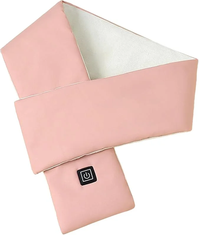 Alfombrilla calefactora para cuello, calentador eléctrico, Bufanda de invierno para calentar el cuello, para hombres y mujeres, para correr, oficina, interior, trabajo, viaje — Roupa aquecida