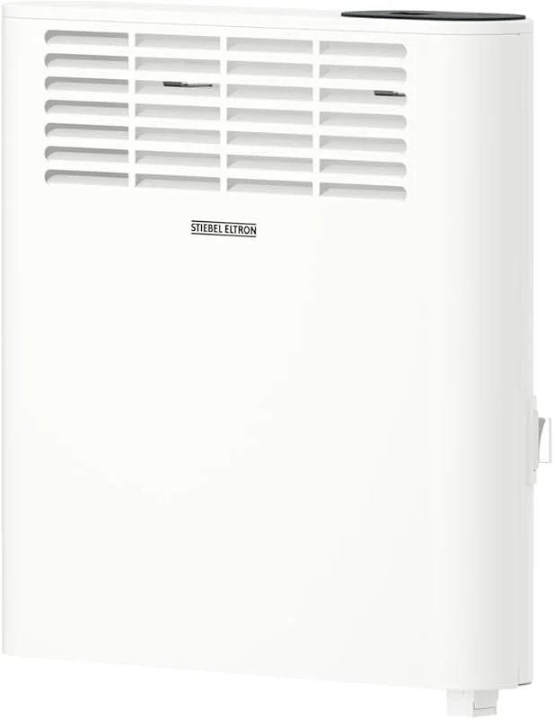 STIEBEL ELTRON Convetor de parede CNS 750 Plus LCD, 0, 75 kW para aprox. 9 m², testado por TÜV Monitor LC, temporizador de imersão, aquecimento elétrico de economia de energia, branco, 205854