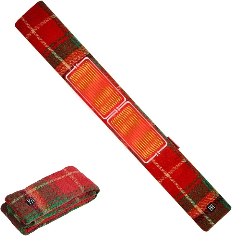 Bufanda calentada para hombre con diseño navideño para el frío — Proteção solar