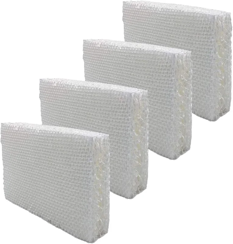 Pureburg 4 filtros de Repuesto para humidificador para Vornado MD1-0002 para Modelos MD10002 MD10001 MD1-0001 EVAP1 EVAP3 30, 40, 50 HU1-0021 Holmes HM250 HM405 HM406 HM725 humidificadores