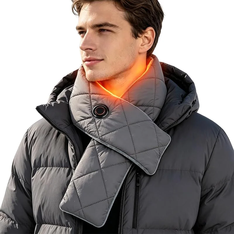 Bufanda térmica para hombre con temperatura ajustable para invierno — Roupa aquecida