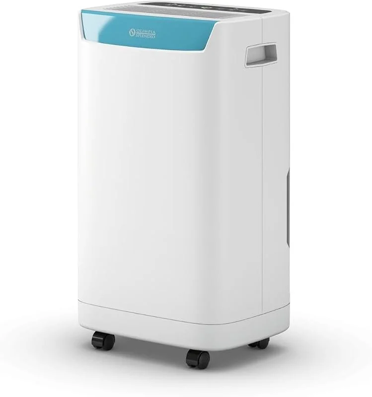 OLIMPIA SPLENDID AQUARIA S1 14 P - DEUMIDIFICADOR 14 L, 24H filtro duplo 65 M3, conforto, branco — Humidificador
