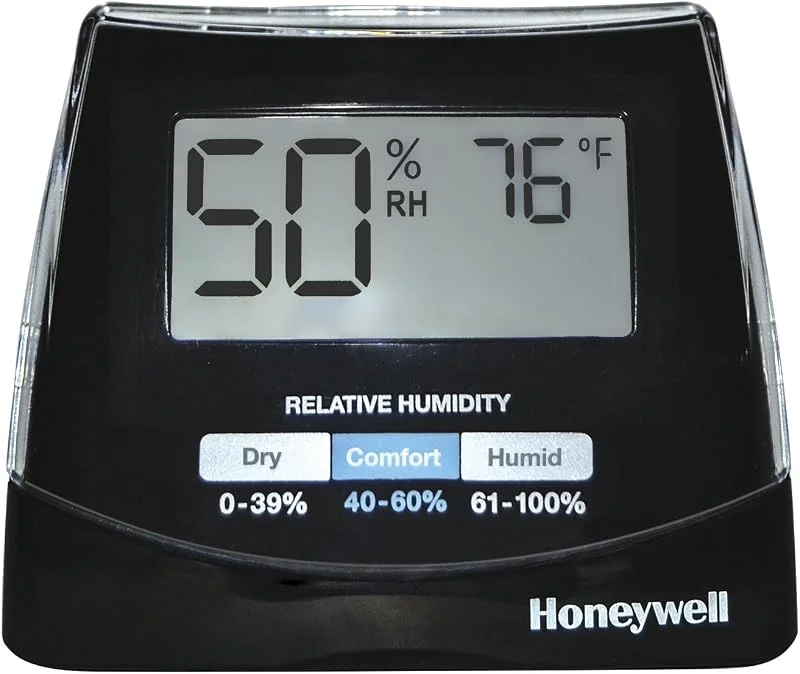 Honeywell Monitor de humidade, preto — Humidificador