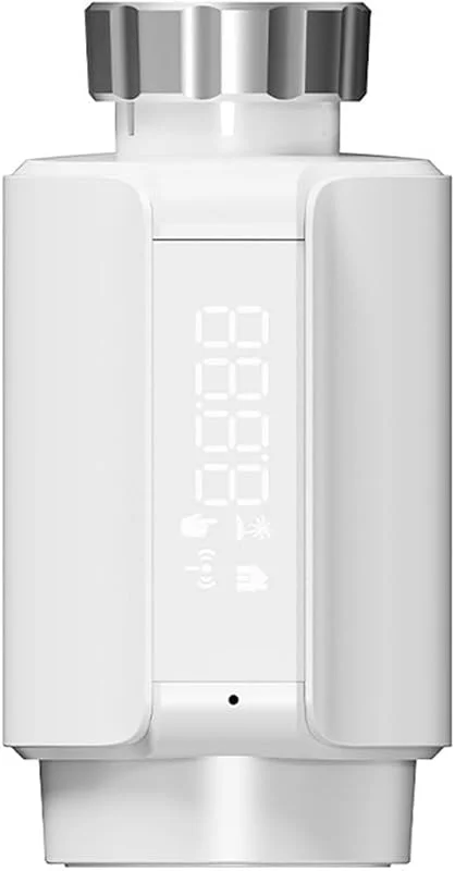 Válvula de radiador inteligente Zigbee com termostato WiFi para economia de energia e controlo remoto de aquecimento através da aplicação (compatível com Bluetooth)