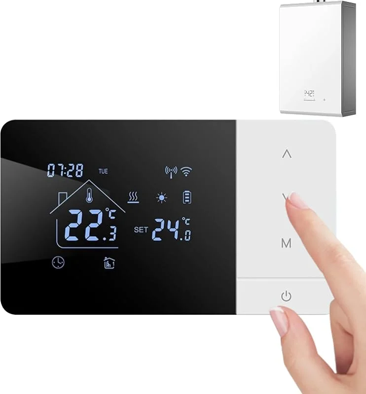 Termostato para Hogar Control De Voz por App Y WiFi para Calefacción — Aquecimento