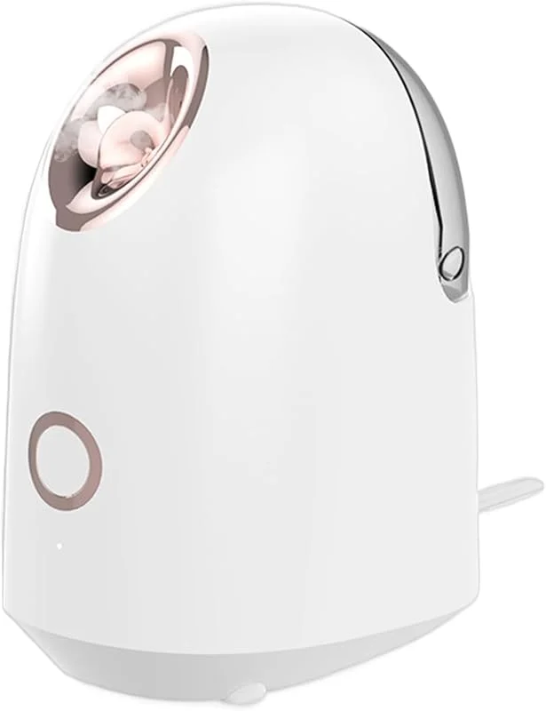 Facial Steamer, Warm Mist Machine, Skin Hydration Device, Deep Pore Cleansing, Steam Output, Compact Size, Excellent for Daily Skin Care, Home Beauty Routine — Humidificador