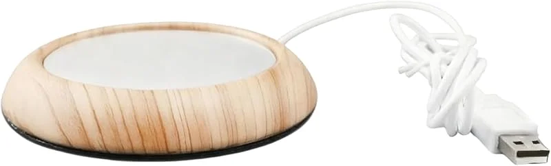 Aquecedor de canecas, placa portátil alimentado por USB - aquecedor inteligente de caneca de café para secretária, para chá leite bebidas casa escritório viagem Natal — Aquecimento