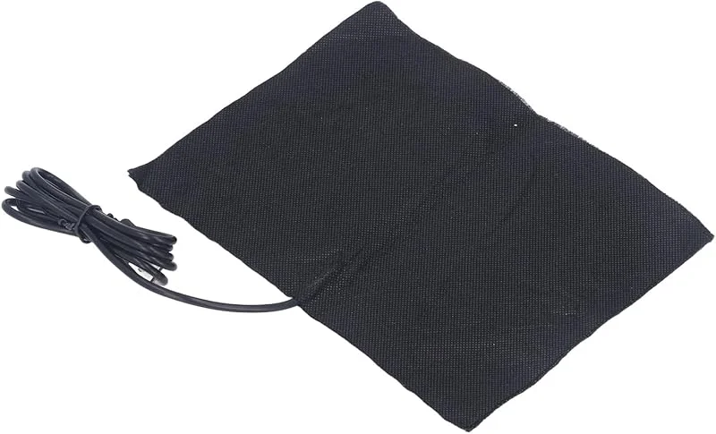 Almohadilla térmica eléctrica USB de fibra de carbono plegable a 60 ℃ para cintura DC5V 15 x 20 cm — Aquecimento