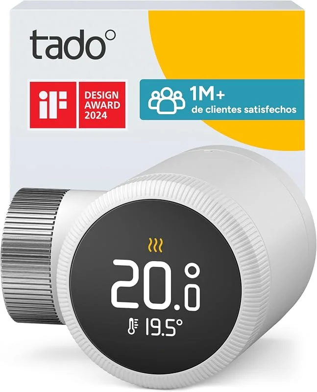 tado ° Termostato de radiador inteligente X, com aplicação e altifalante — Aquecimento