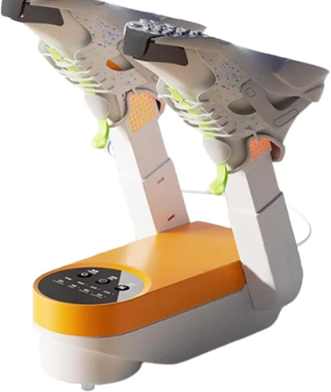 Secador de sapatos, secador portátil para calçado, redutor de odores com temporizador, desligamento automático e aquecedor de pés para luvas, desporto e viagem — Aquecimento