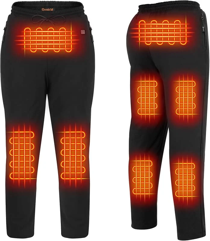 FERNIDA - Calças de aquecimento para homem e mulher, 8 zonas de aquecimento — Roupa aquecida