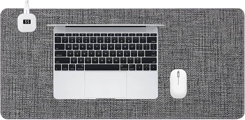 Alfombrilla calefactora de escritorio Base para teclado de calentamiento rápido — Aquecimento