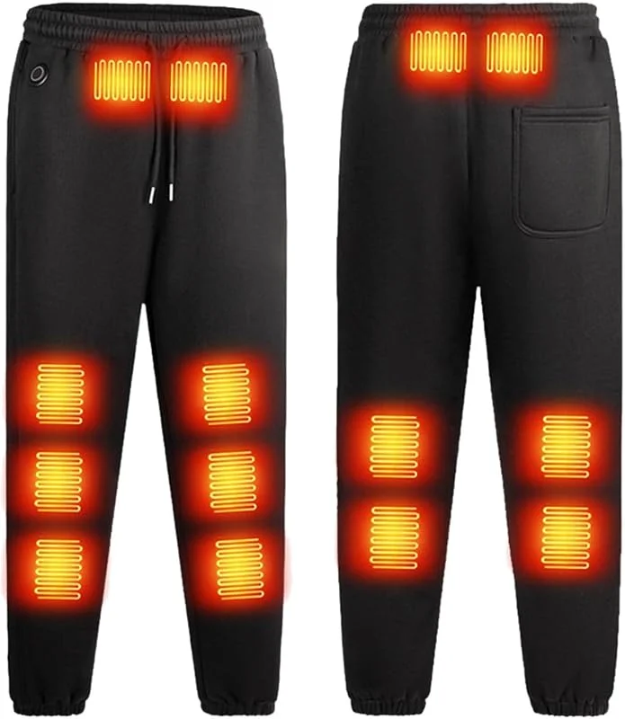 Pantalones calefactables para hombre para actividades al aire libre de invierno con innovadora tecnología de calefacción — Roupa aquecida